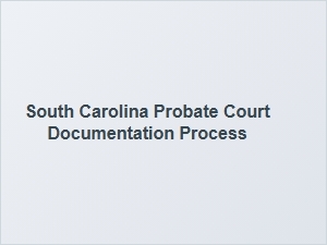 South Carolina Probate Court Documentation Process